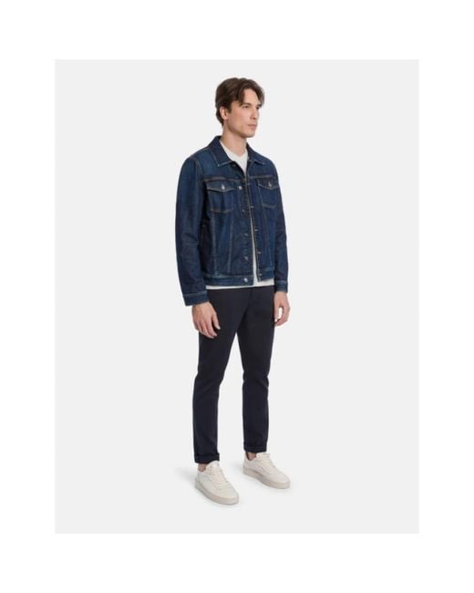Dondup Blue Skinny Trousers for men