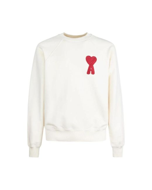 AMI White Sweatshirts for men