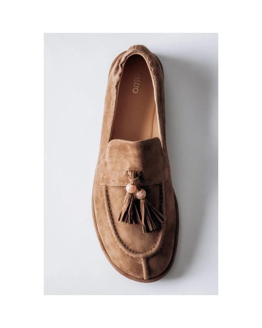 ESTRO Brown Loafers