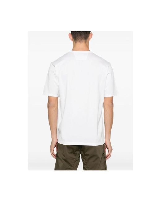 C P Company Normales t-shirt 101 in White für Herren