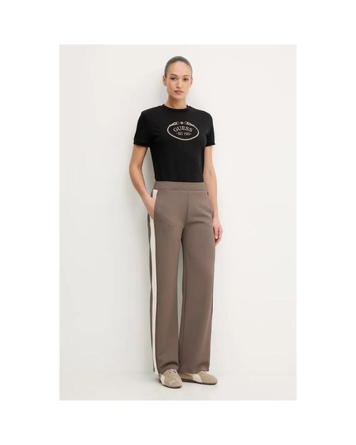 Guess Marlene Sweatpants in het Brown