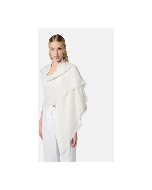 Scarves Elisabetta Franchi en coloris White