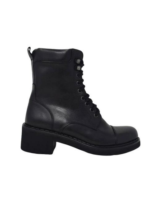 Lace-Up Boots Calpierre de color Black