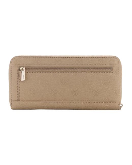 Guess Brown Zip Wallet