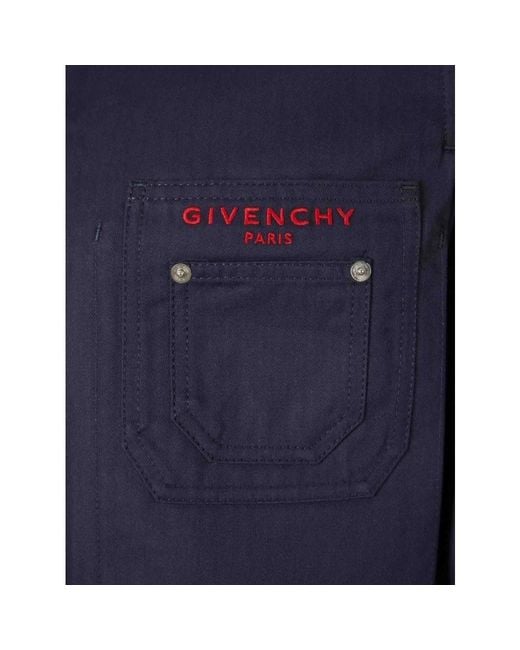 Light Jackets Givenchy de hombre de color Blue