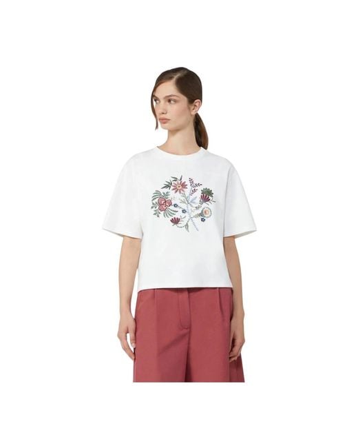 Weekend by Maxmara White T-Shirts for men