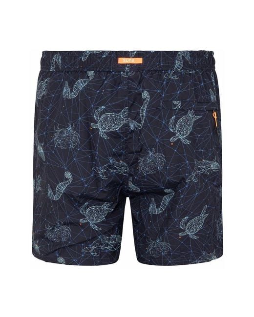 Suns Blue Beachwear for men