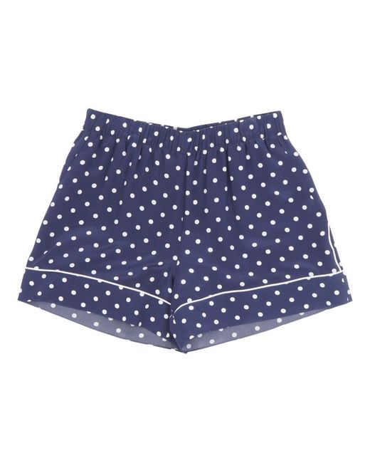 P.A.R.O.S.H. Blue Short Shorts