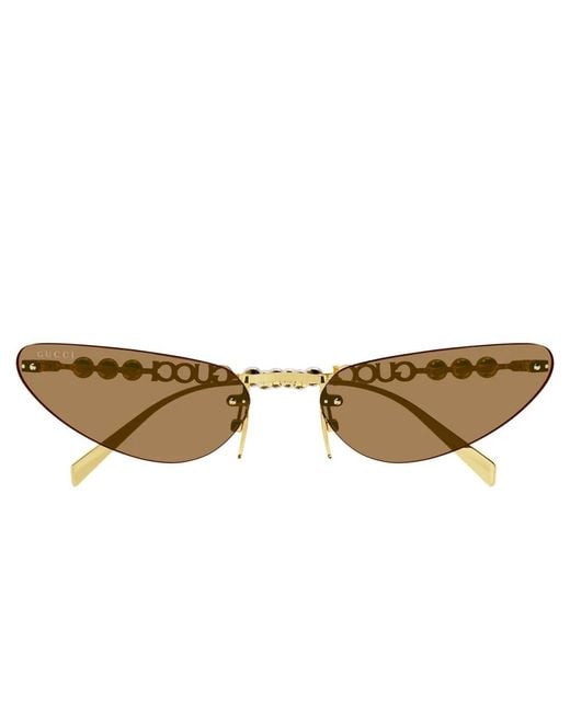 Gucci Metallic Sunglasses