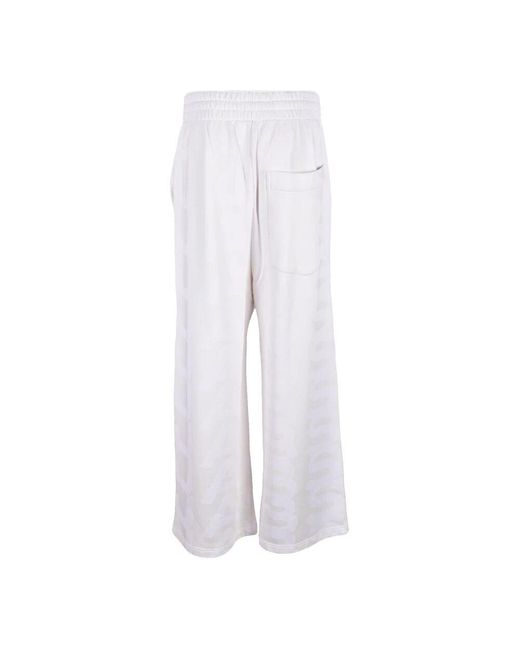 Marc Jacobs White Baumwoll freizeithose