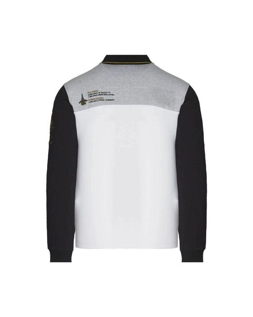 Polo Shirts di Aeronautica Militare in Black da Uomo