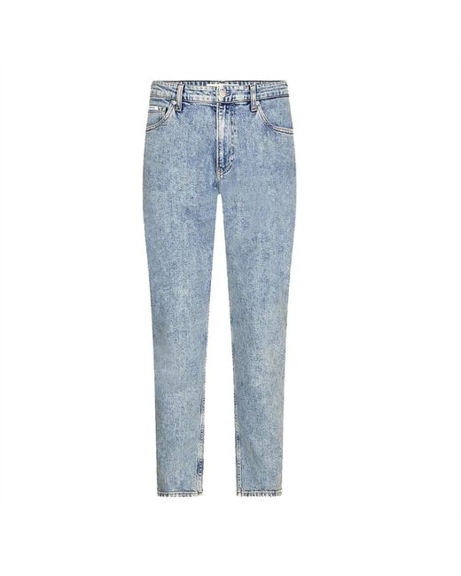 Calvin Klein Blue Straight Jeans for men