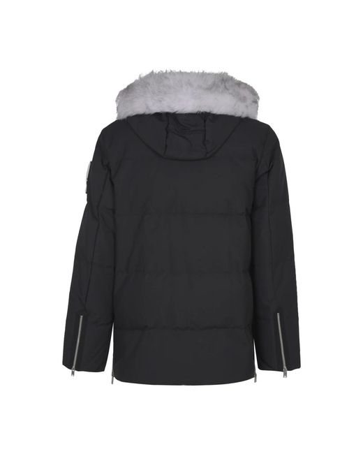Moose Knuckles Black Winter Jackets for men