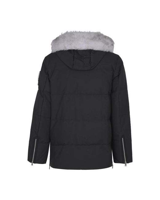 Moose Knuckles Black Winter Jackets for men