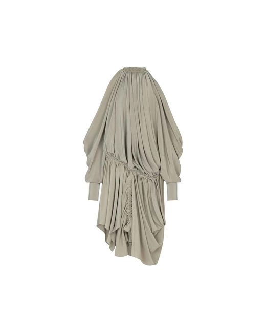 Balmain Green Short Dresses