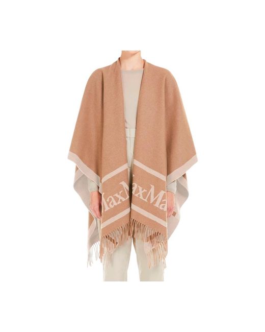 Capes Max Mara de color Brown
