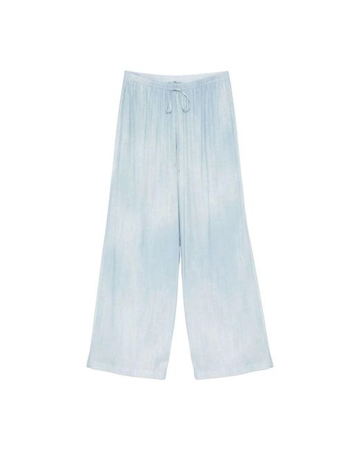 Ermanno Scervino Blue Wide Trousers