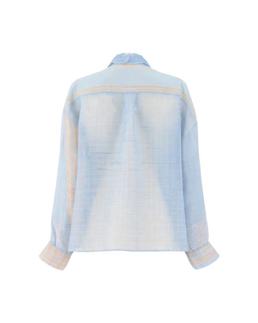 Ermanno Scervino Blue Shirts
