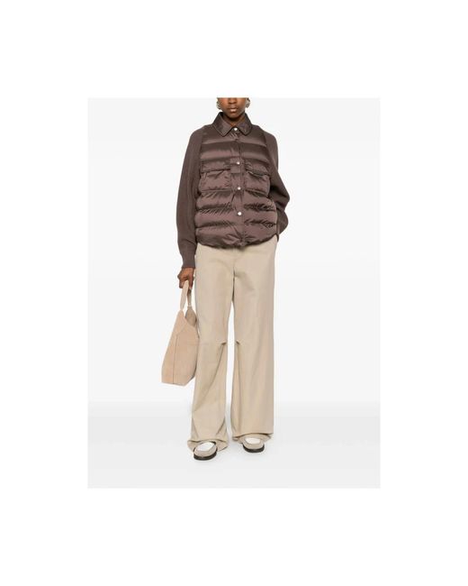 Brunello Cucinelli Brown Winter Jackets