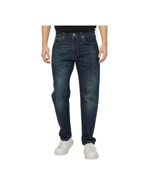 Levi's Blue Straight Jeans for men
