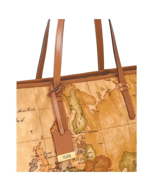 Alviero Martini 1A Classe Brown Tote Bags