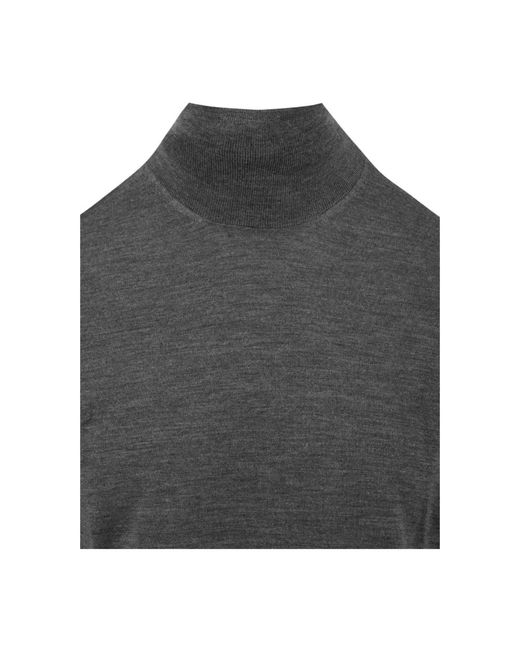 Drumohr Truien & Vesten ,Grijs ,Wol Turtleneck Wollen Trui in het Gray voor heren