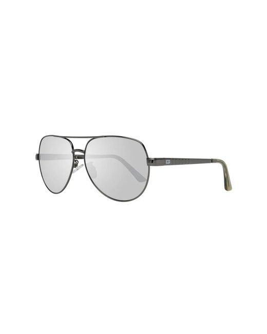 Sunglasses di Guess in Metallic da Uomo