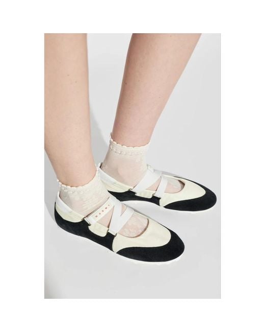 Marni Black Ballerinas