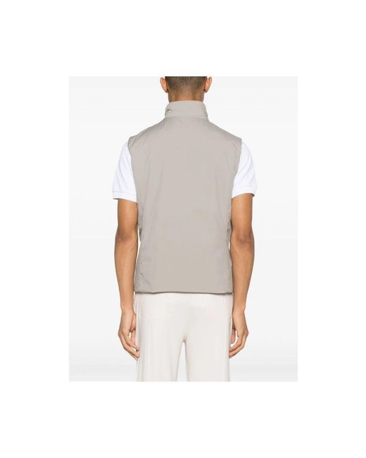 Moorer Gray Vests for men