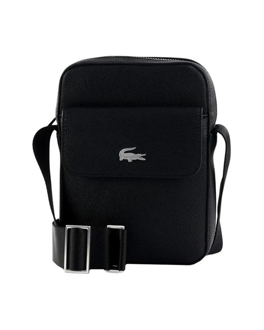 Messenger Bags di Lacoste in Black da Uomo