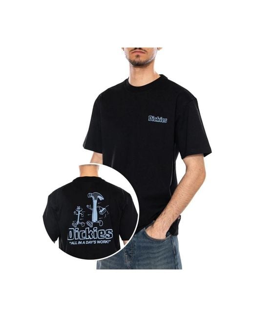 Dickies T-Hemden in het Black voor heren