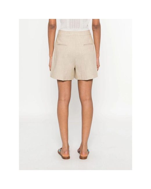 Short Shorts Pinko de color Natural