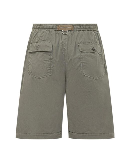 Dolce & Gabbana Gray Casual Shorts for men