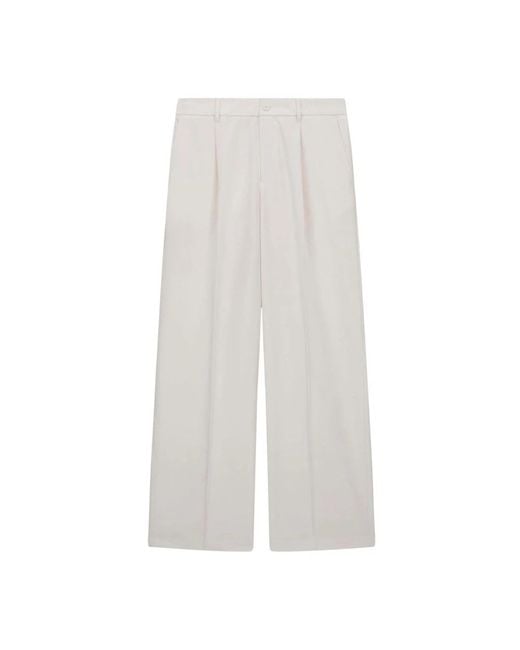 Guess White Wide Trousers