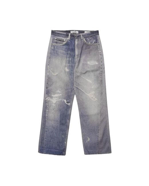 Our Legacy Gray Straight Jeans for men