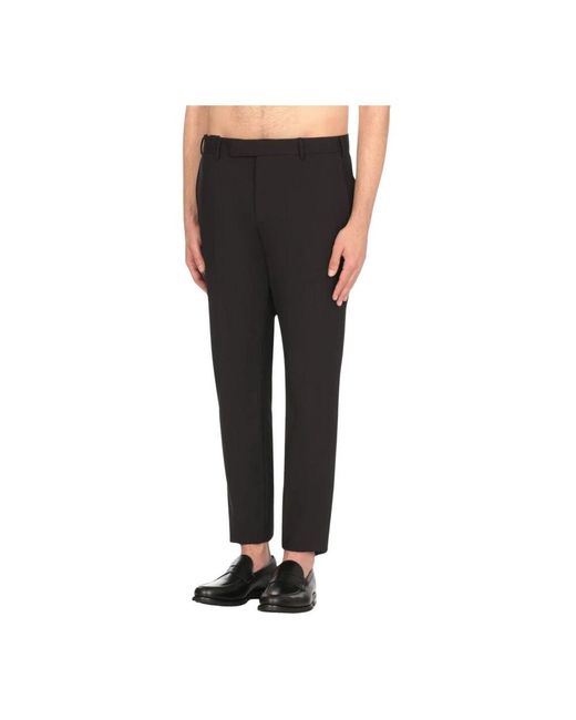 PT Torino Graue Slimfit Hose in Black für Herren