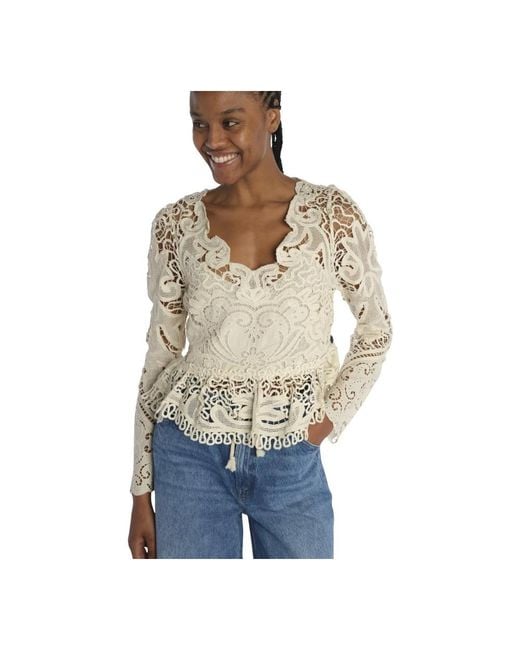 Sea White Blouses