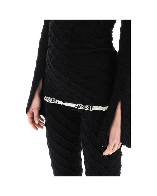 Ambush Black Long Sleeve Tops