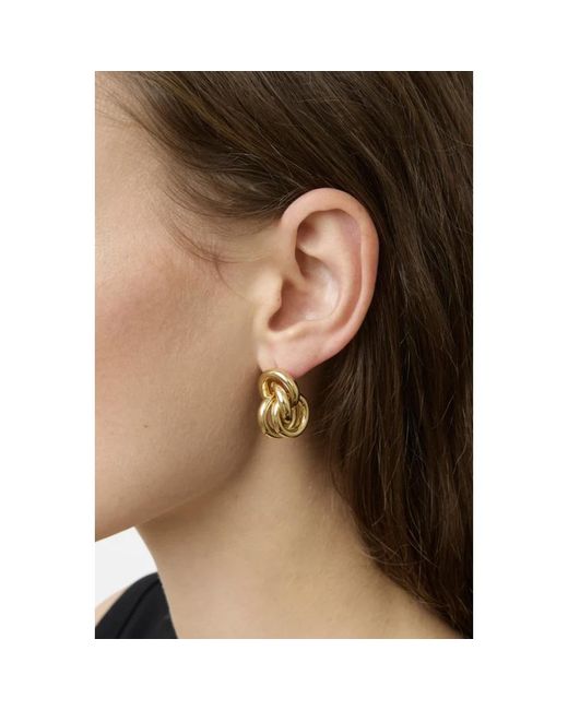 Earrings di LIE STUDIO in Metallic