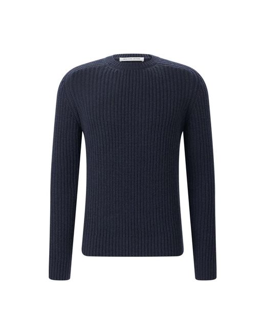 Iris Von Arnim Blue Round-Neck Knitwear for men
