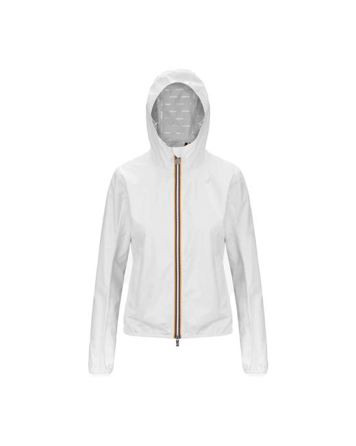 Light Jackets K-Way de color White