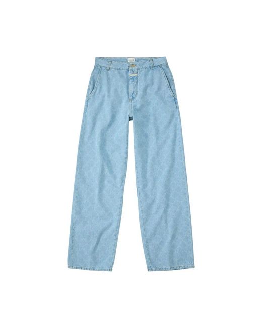 Closed Jeans ,Blauw ,Katoen Jurdy Wide Jeans in het Blue
