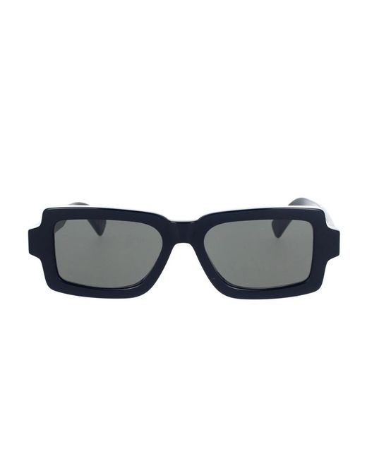 Retrosuperfuture Accessoires ,Zwart ,Moderne Geometrische Zonnebril in het Gray
