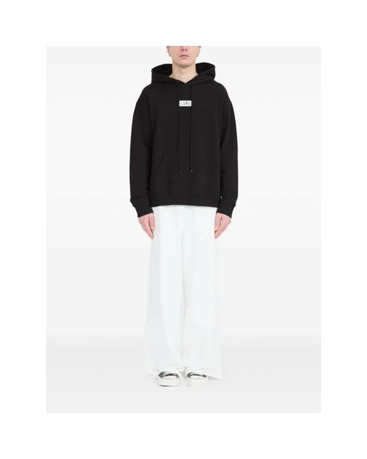 MM6 by Maison Margiela Black Hoodies for men