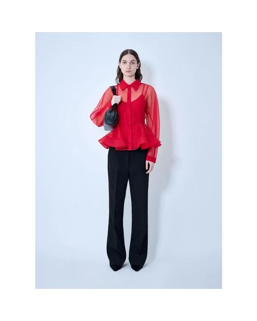 Ganni Red Shirts