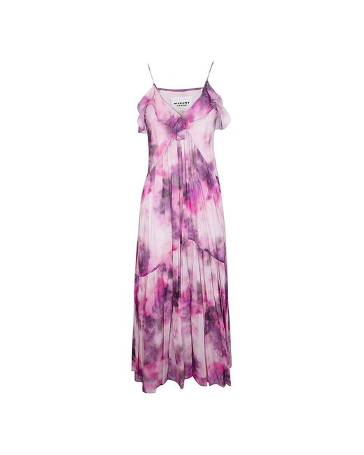 Isabel Marant Purple Maxi Dresses