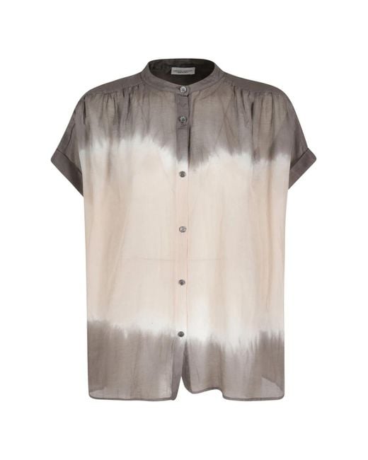 Roberto Collina Gray Blouses
