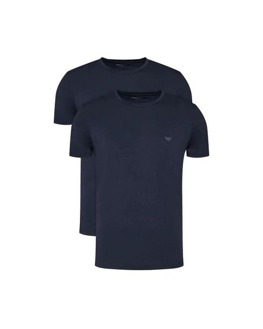 Emporio Armani Blue T-Shirts for men