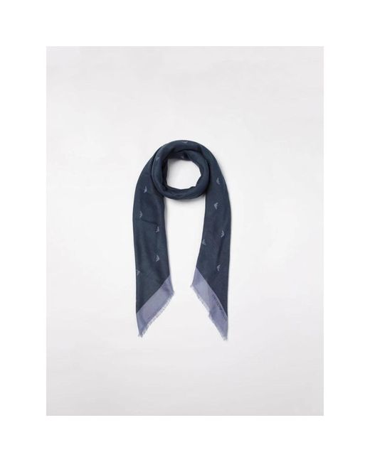 Scarves Emporio Armani de hombre de color Blue
