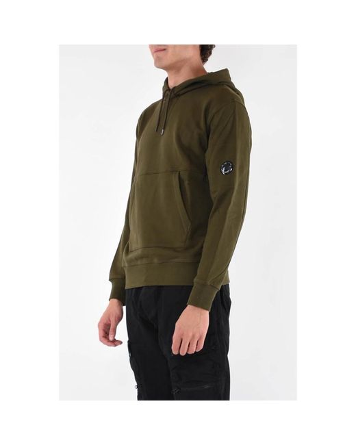 C P Company Green Hoodies for men